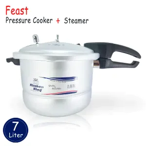 7 Liter Pressure Cooker By Kitchen King